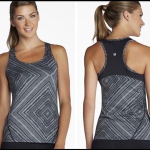 Fabletics geometric print tank